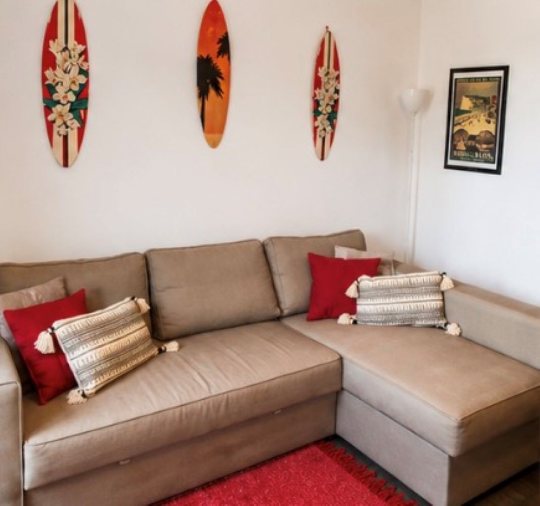 Salon couchage Mers les Bains - Appartement Nid Douillet Yvonne - Hauts de France