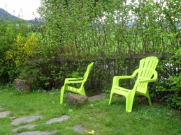 jardin privatif et ombragé