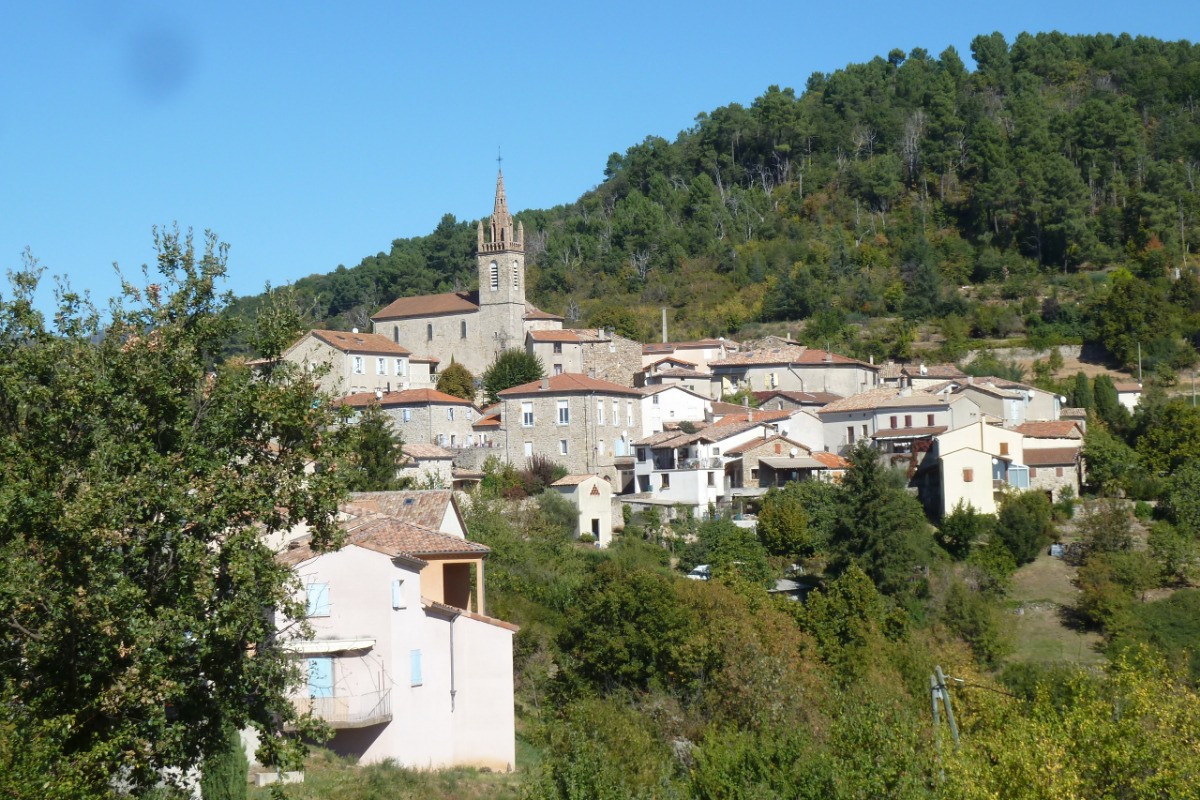 Le village vue du gite