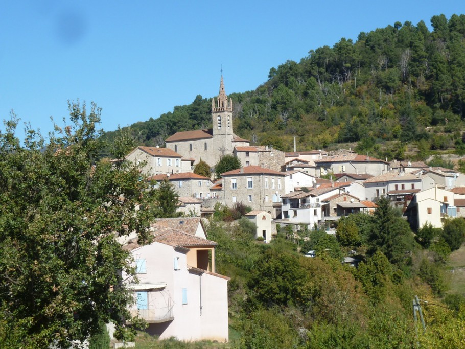 Le village vue du gite