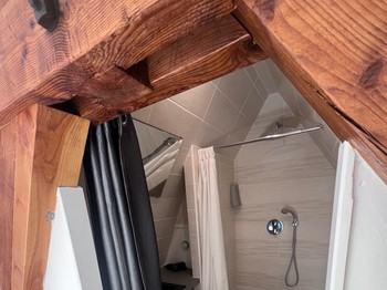 Gîte rouge la salle d'eau