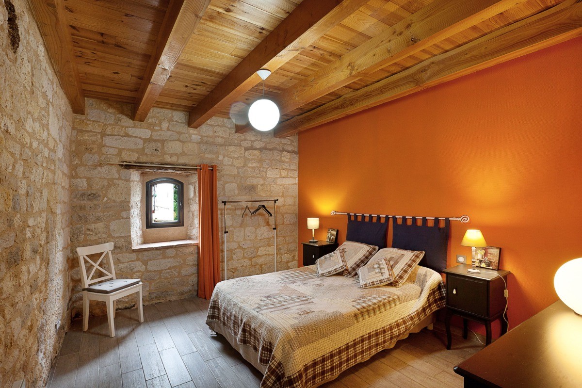 La chambre "Mandarine" - en rez-de-chaussée