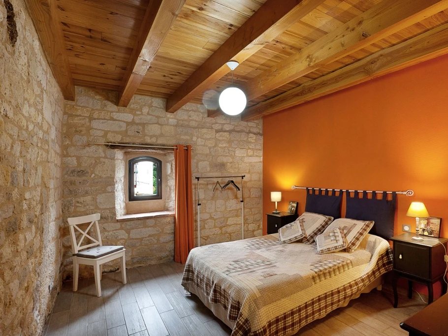 La chambre "Mandarine" - en rez-de-chaussée