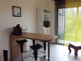 Le séjour avec coin salle à manger