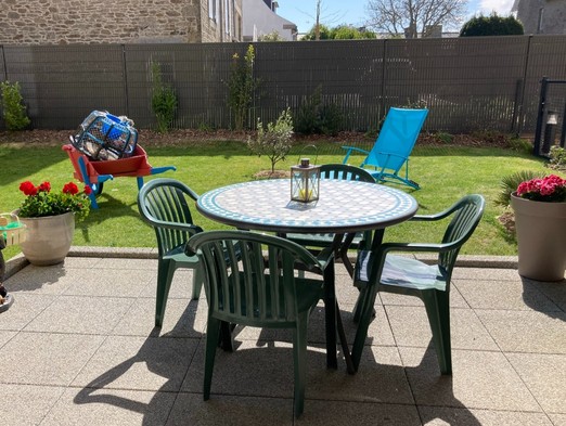 Aperitifs on the terrace...followed by a siesta in the garden!