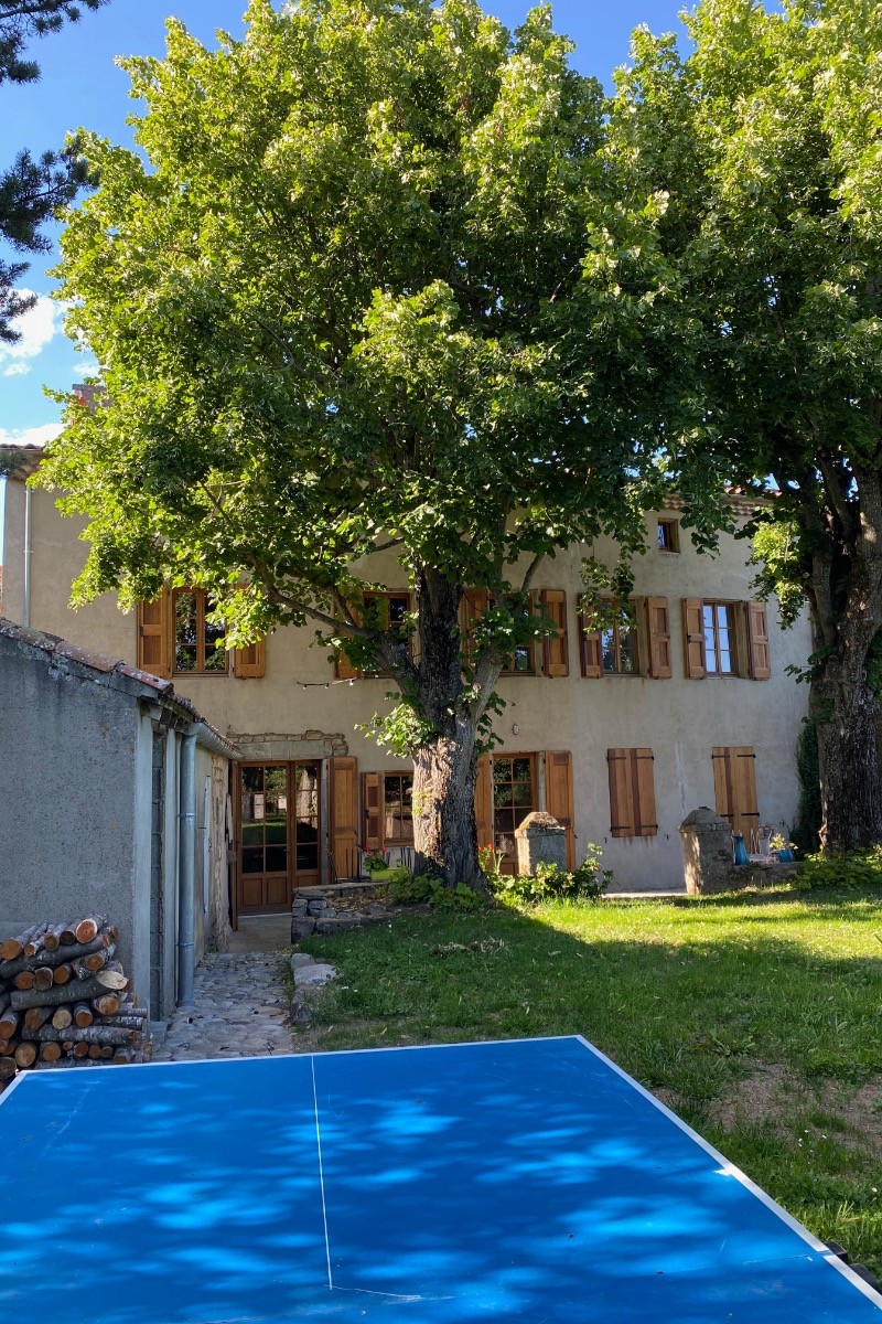 vue depuis le jardin