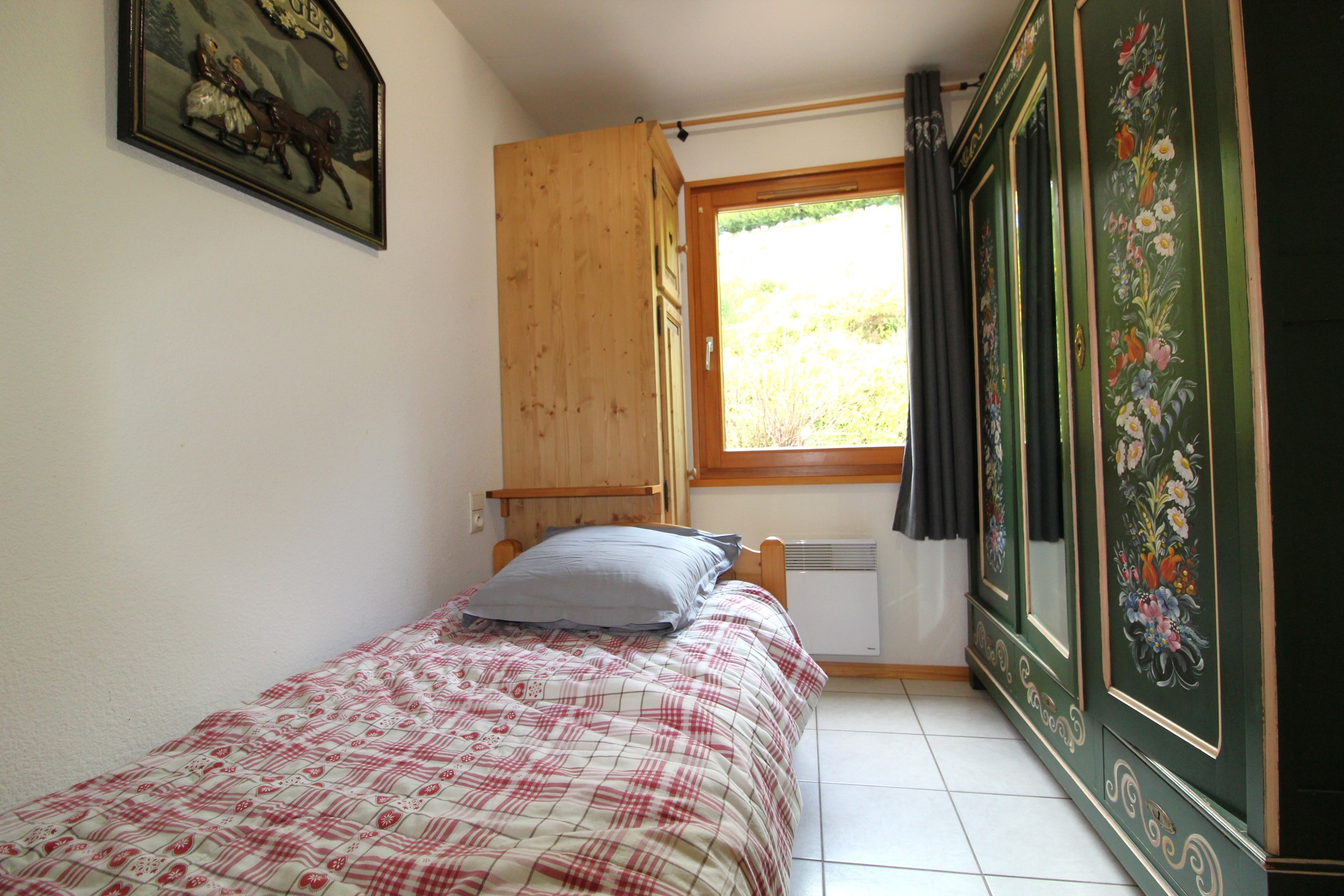Cabine, espace chambre n°4 - Chalet de la Roche du Page