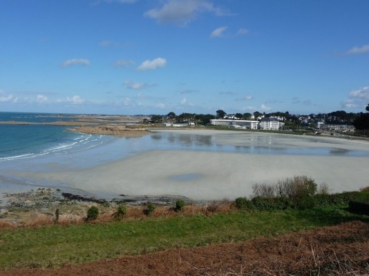 Vue sur la baie de Trestel