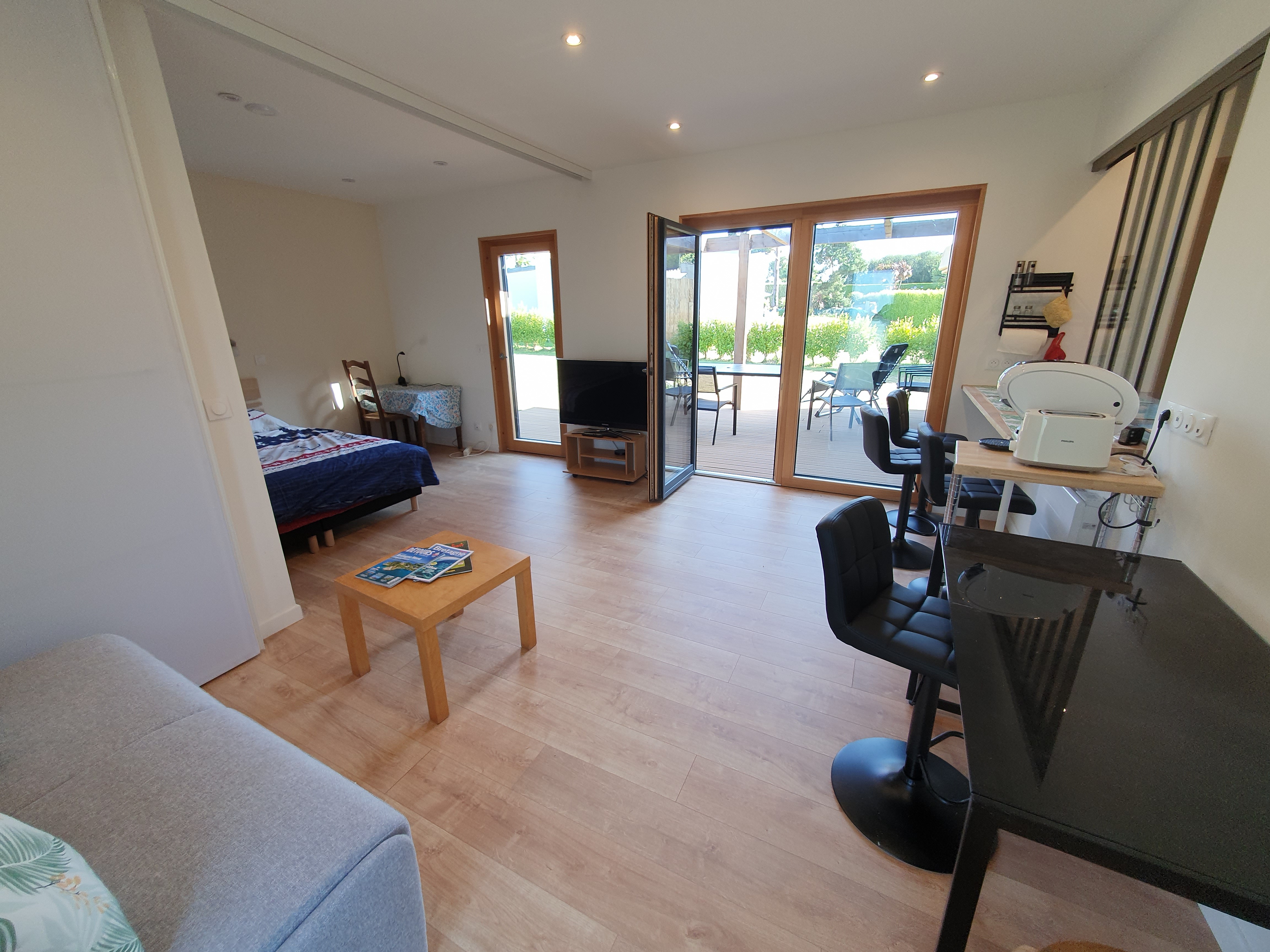 The living room, seen from the door