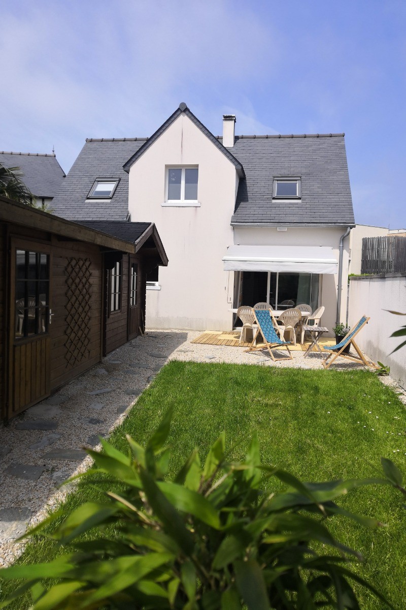 Location 5 personnes, Clévacances, Saint Cast Le Guildo, jardin