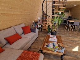 Chalet Renard - Salon / séjour et cuisine