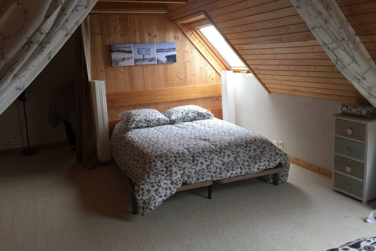 Chambre avec lit 160cm et lit 140cm
