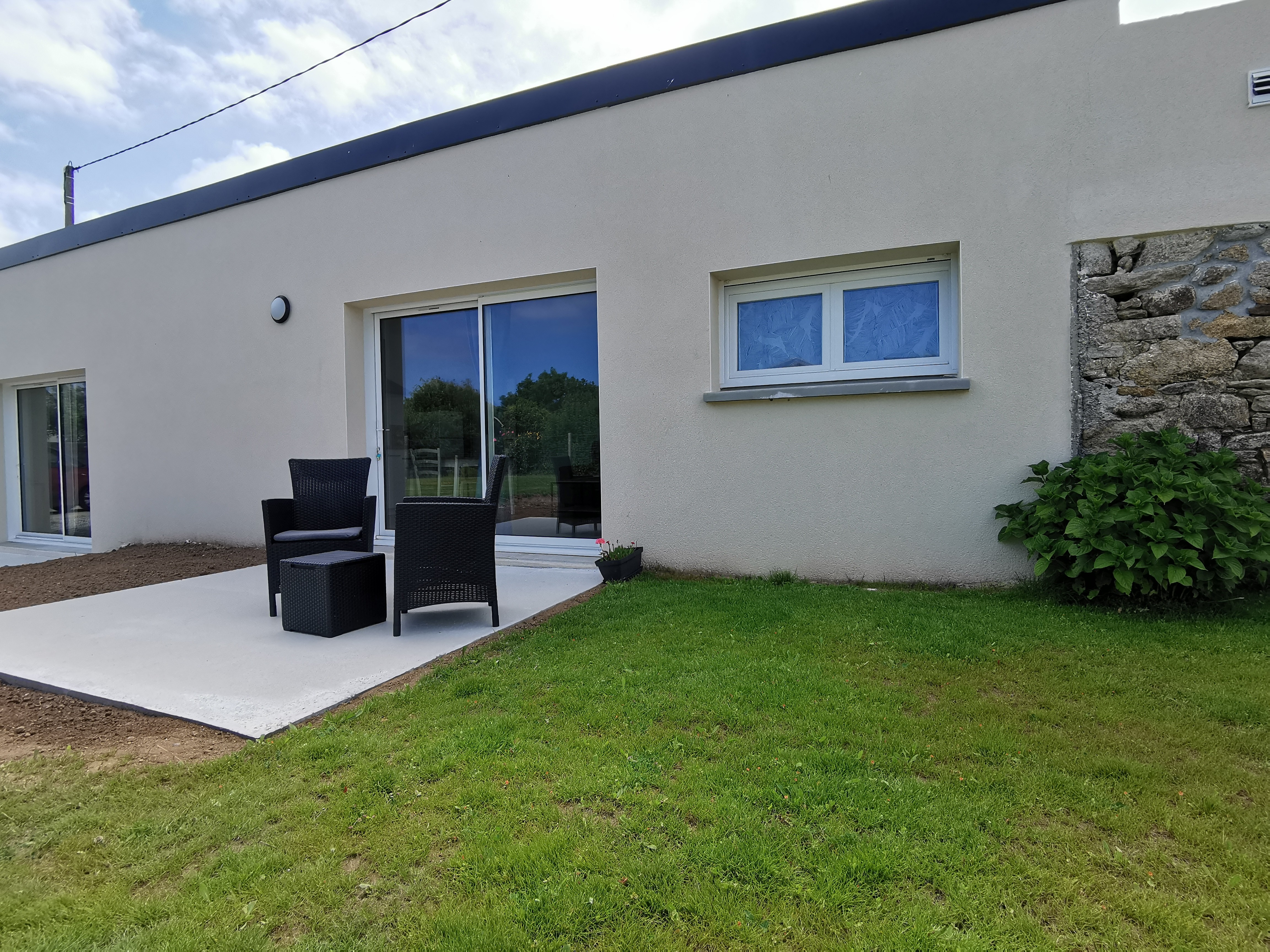 Maison de plain pied idéal pour 2 pers Lampaul Ploudalmezeau Finistère Bretagne