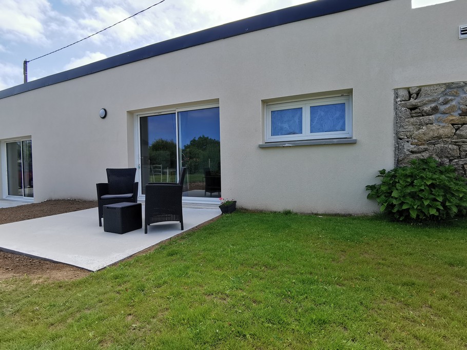 Maison de plain pied idéal pour 2 pers Lampaul Ploudalmezeau Finistère Bretagne