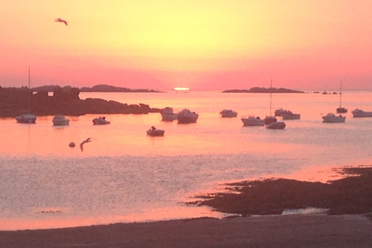 Coucher de soleil à Trébeurden