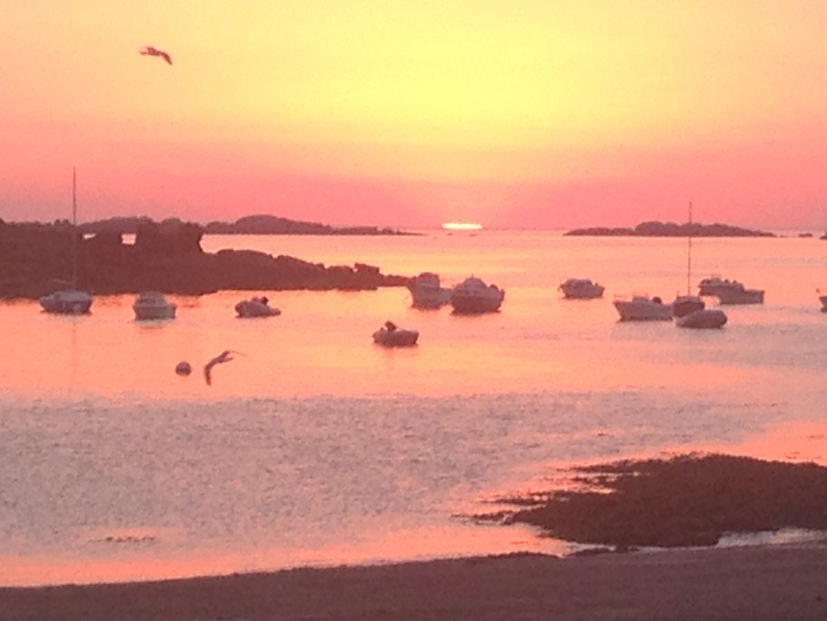 Coucher de soleil à Trébeurden