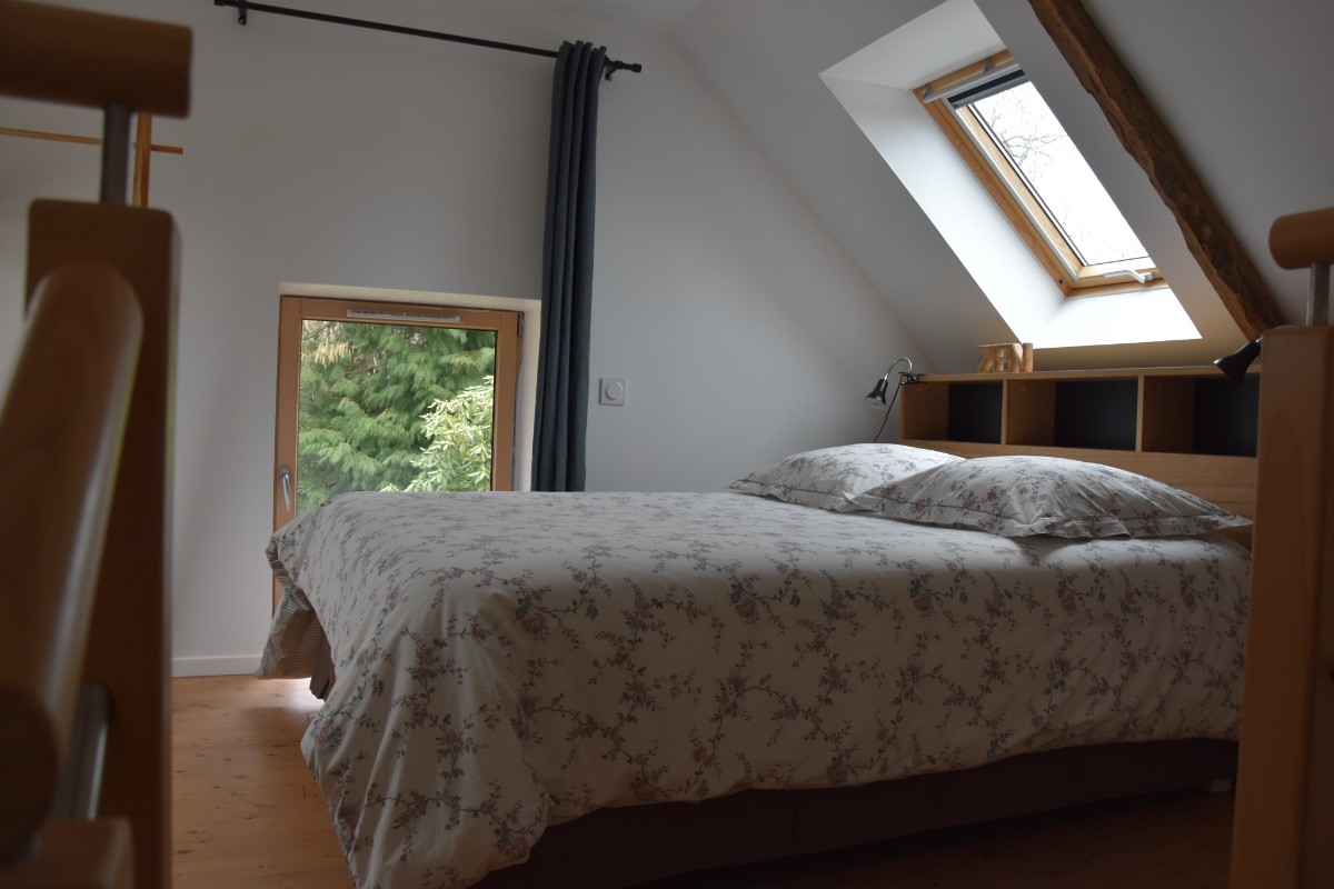 Clévacances, Location, 2 personnes, Mellionnec, chambre