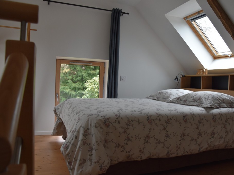 Clévacances, Location, 2 personnes, Mellionnec, chambre
