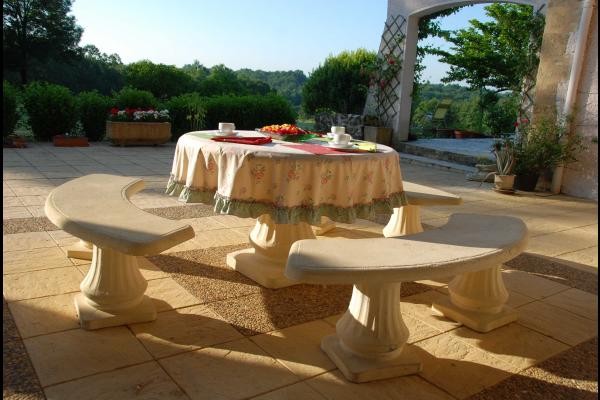 Terrasse couverte