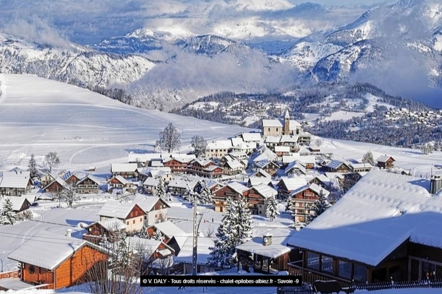 Chalet Les EPILOBES - VUE VILLAGE - Savoie - Location vacances 8pers - albiez-montrond