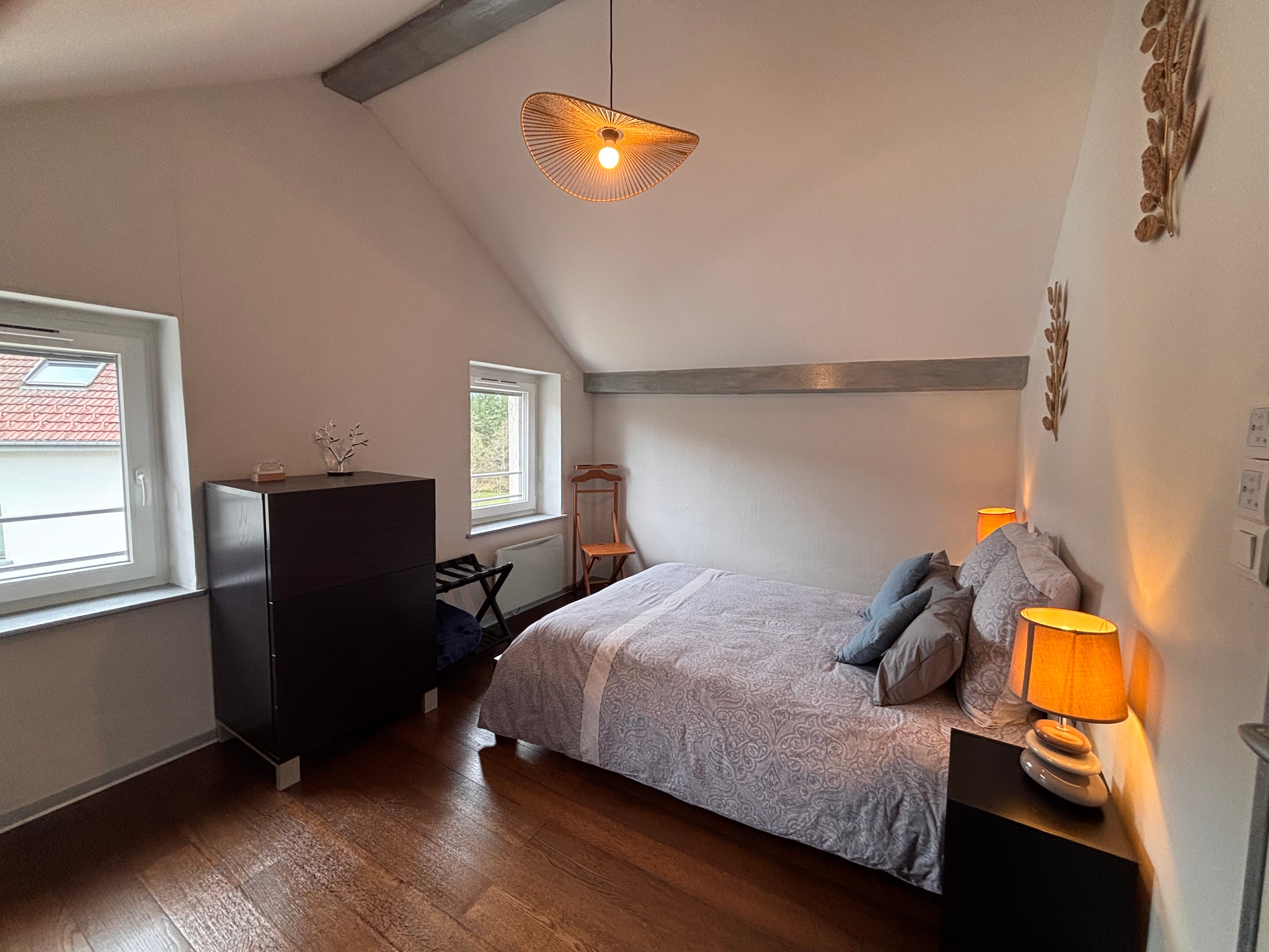 Bedroom 1 - Gîte Le Pré de la Bresse, Cleurie, Vosges