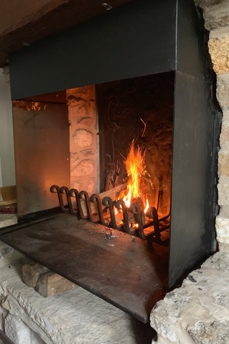 POUR L'HIVER, UN FEU DE CHEMINÉE