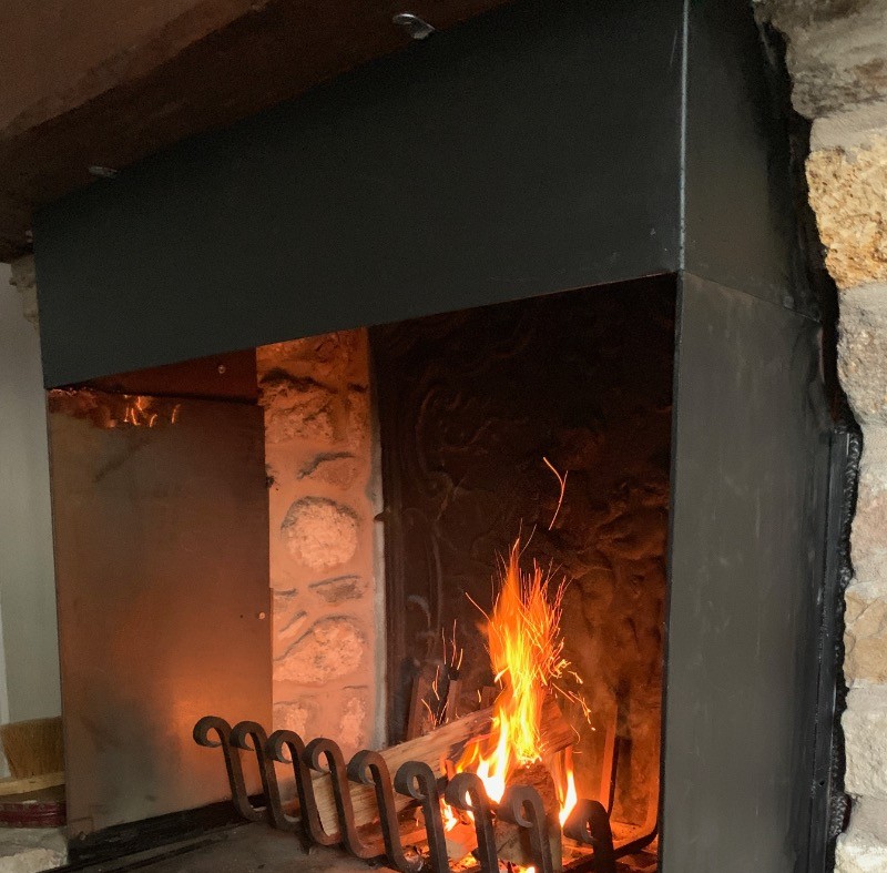 POUR L'HIVER, UN FEU DE CHEMINÉE