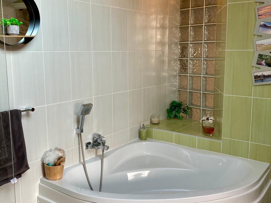 La baignoire d’angle