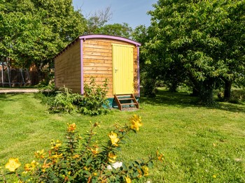 Domaine de la Cambre, camping à la ferme, gîte avec piscine, roulotte, logement insolite, déconnexion, vacance nature, Duffort, Gers, Occitanie, tourisme vert