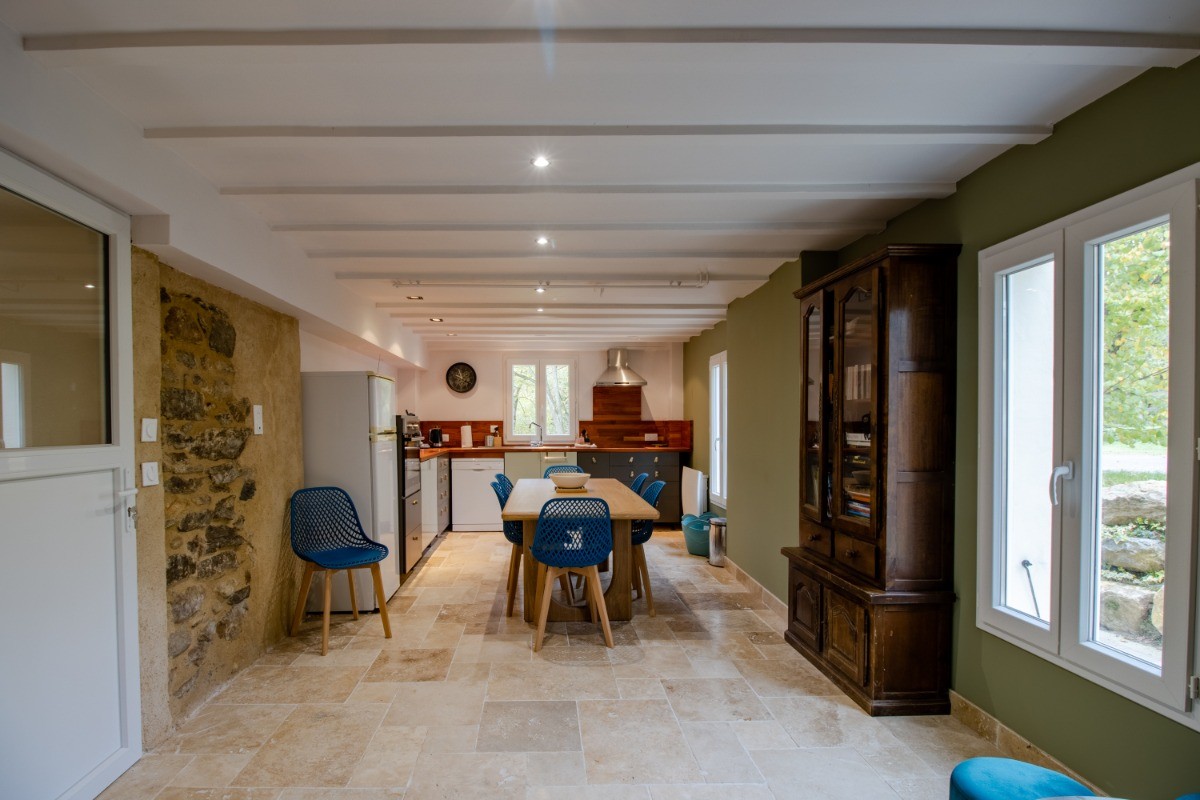 Cuisine salle à manger LE MOULIN DE SIRAMON à St Céré Lot 46