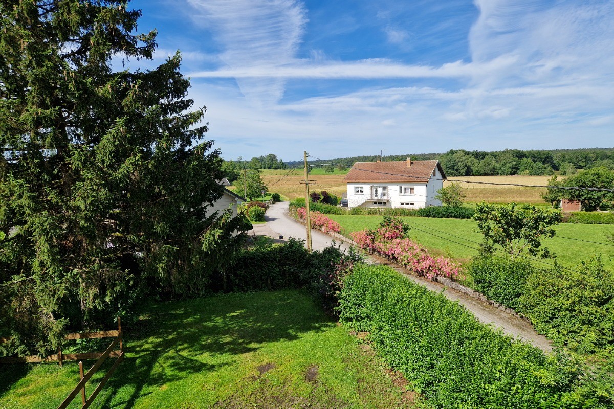 Vue depuis la Chambre 2 - Gîte Vosgien Chez Capucine et Mirabelle à BELLEFONTAINE 88
