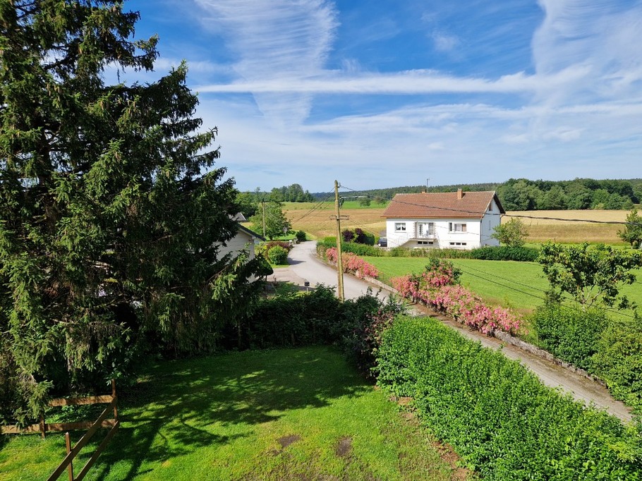 Vue depuis la Chambre 2 - Gîte Vosgien Chez Capucine et Mirabelle à BELLEFONTAINE 88