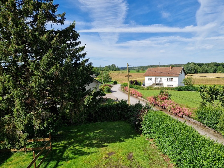 Vue depuis la Chambre 2 - Gîte Vosgien Chez Capucine et Mirabelle à BELLEFONTAINE 88