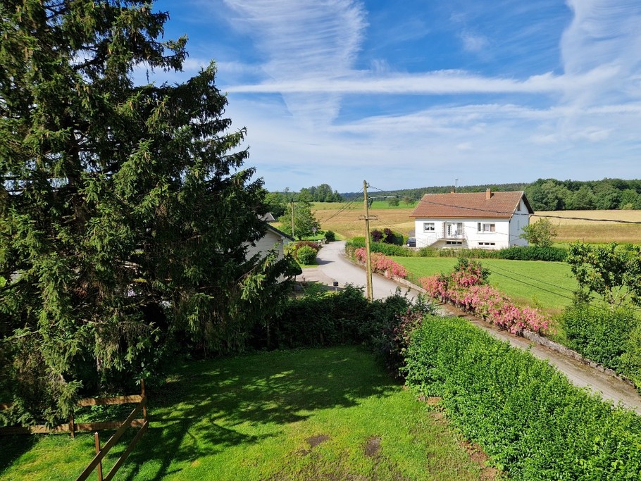 Vue depuis la Chambre 2 - Gîte Vosgien Chez Capucine et Mirabelle à BELLEFONTAINE 88
