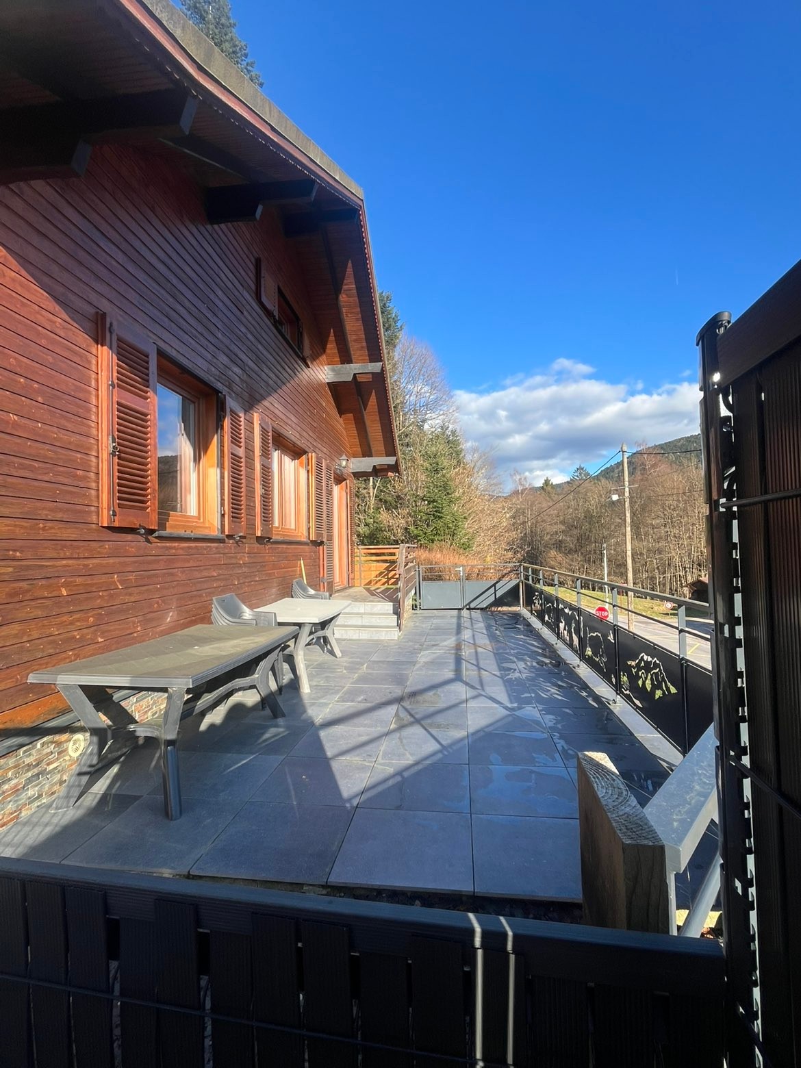 Terrasse - Chalet des Noisetiers