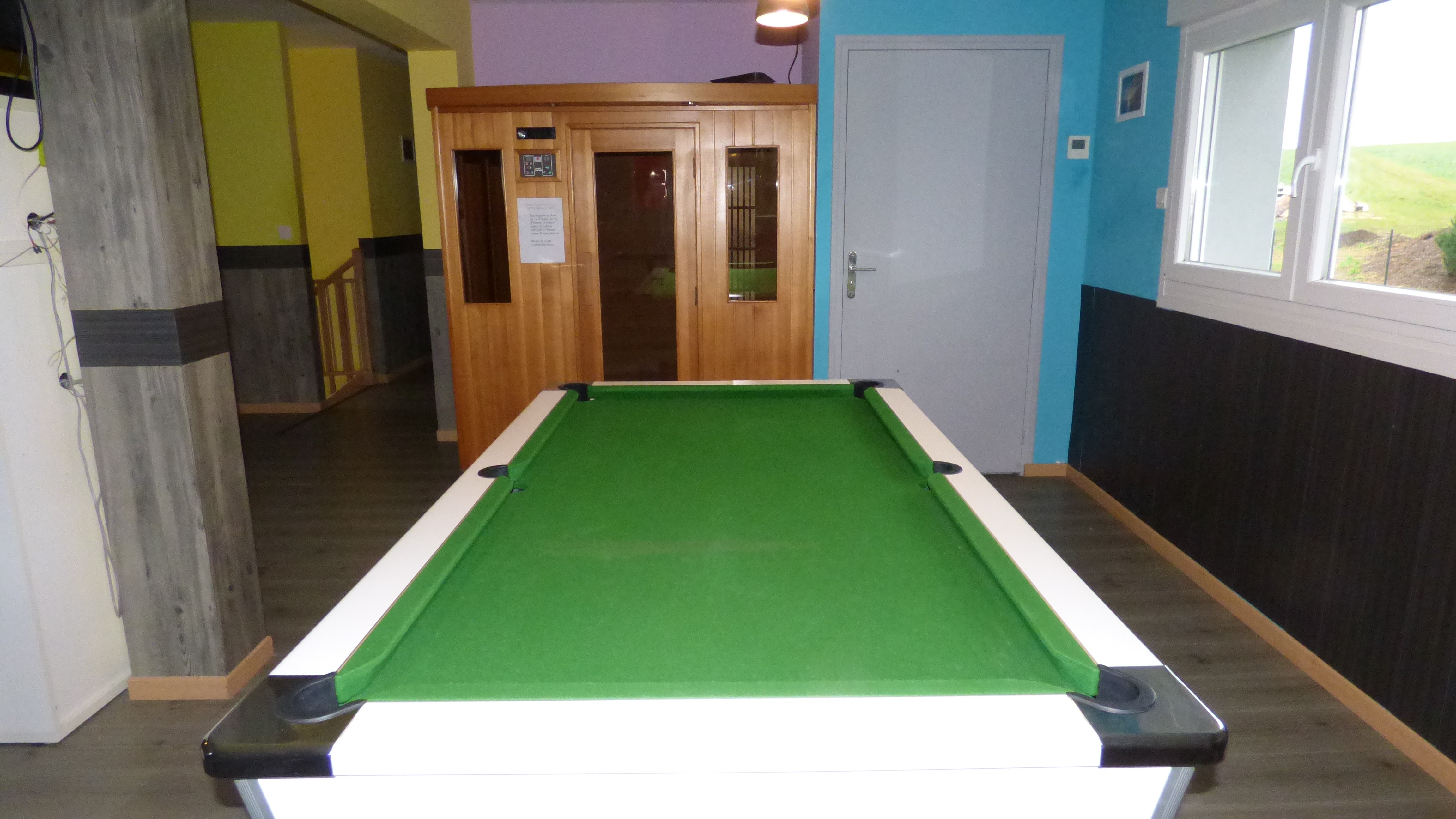 Billard, cabine IR