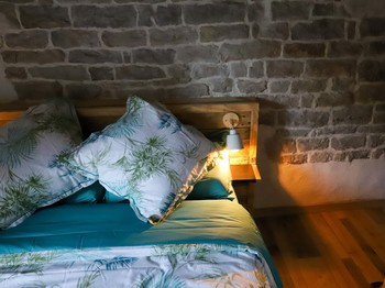 Chambre Doux Refuge 1 lit 140x190 - L'Hôtel Enfoncée Chambres et Table d'hôtes Le Val d'Ajol