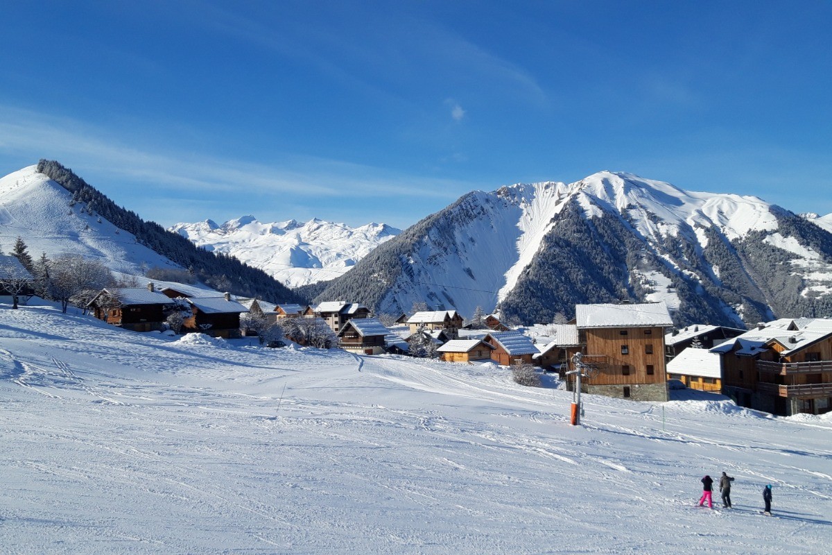 Piste - village - Albiez