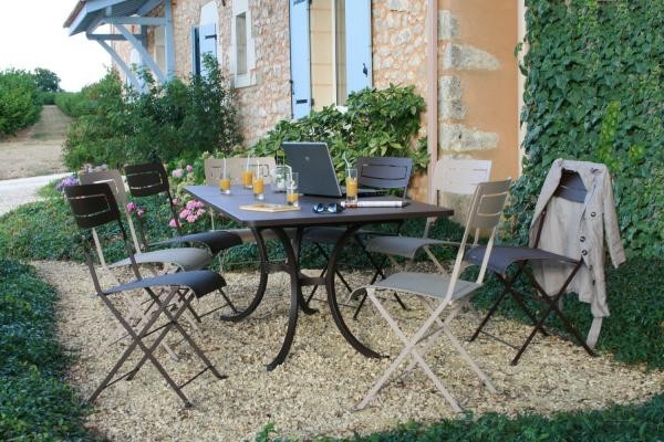 Salon jardin côté nord