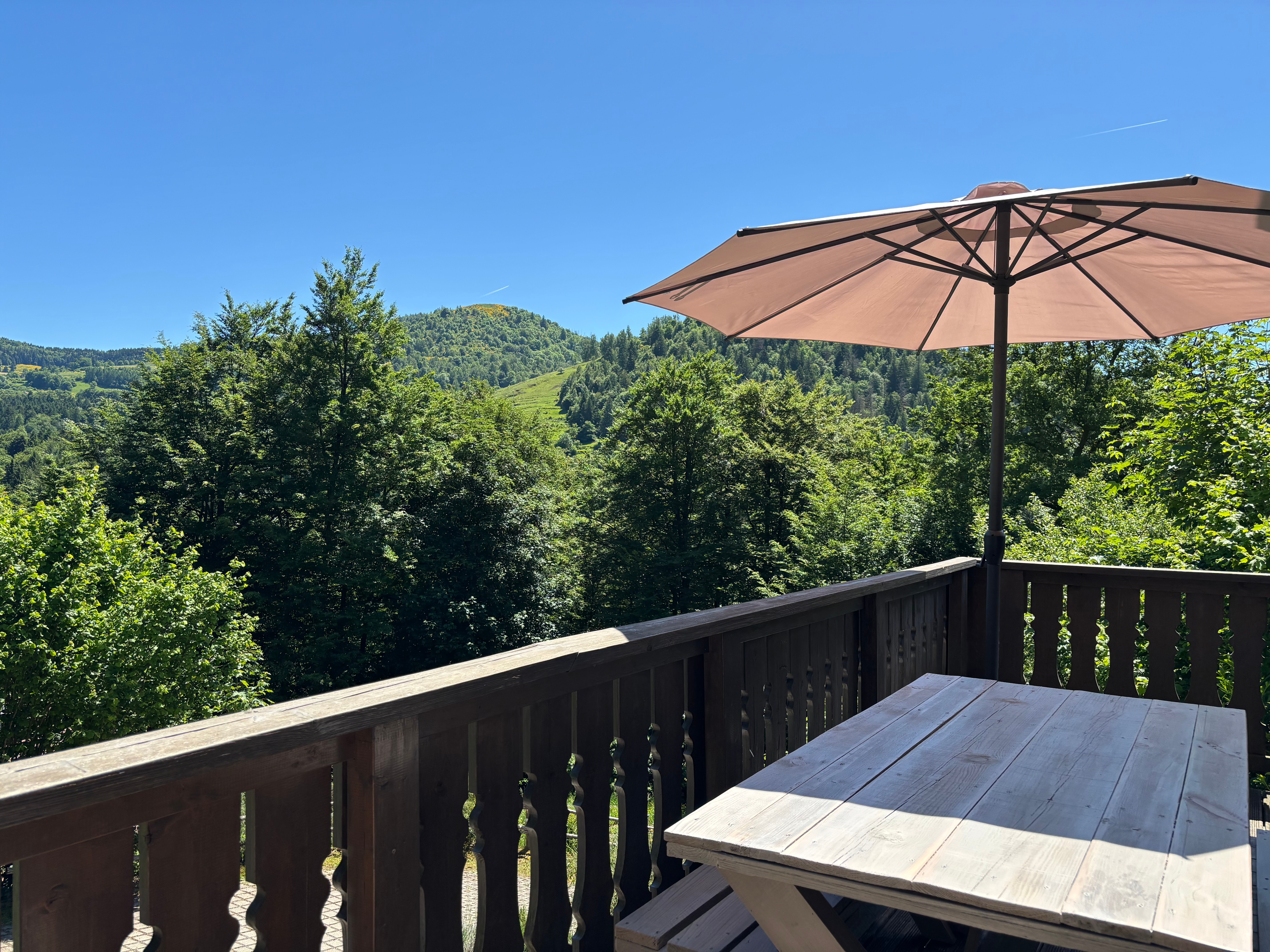 Terrasse - Chalet Le Haut du Seu