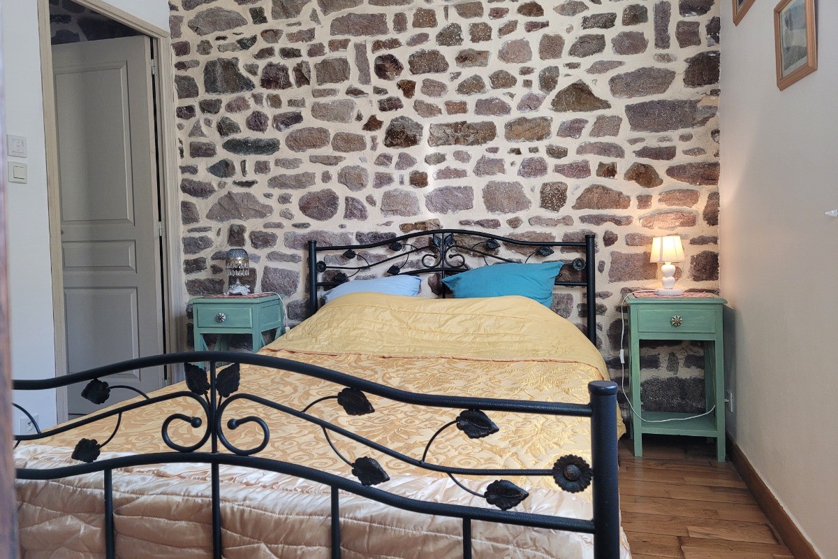 LE BLEIZ Yvon, location "Vue panoramique" située à Paimpol, chambre RDC lit double