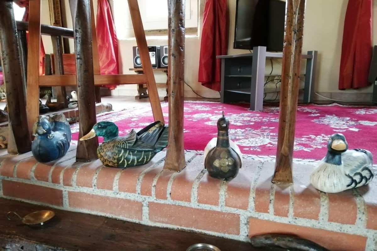 Décoration du salon: détail