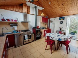 Cuisine avec espace repas