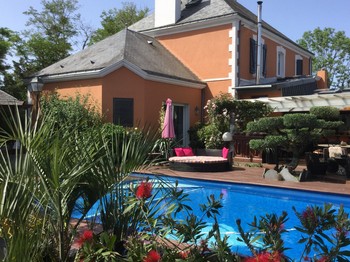 Le jardin ,la terrasse, la piscine