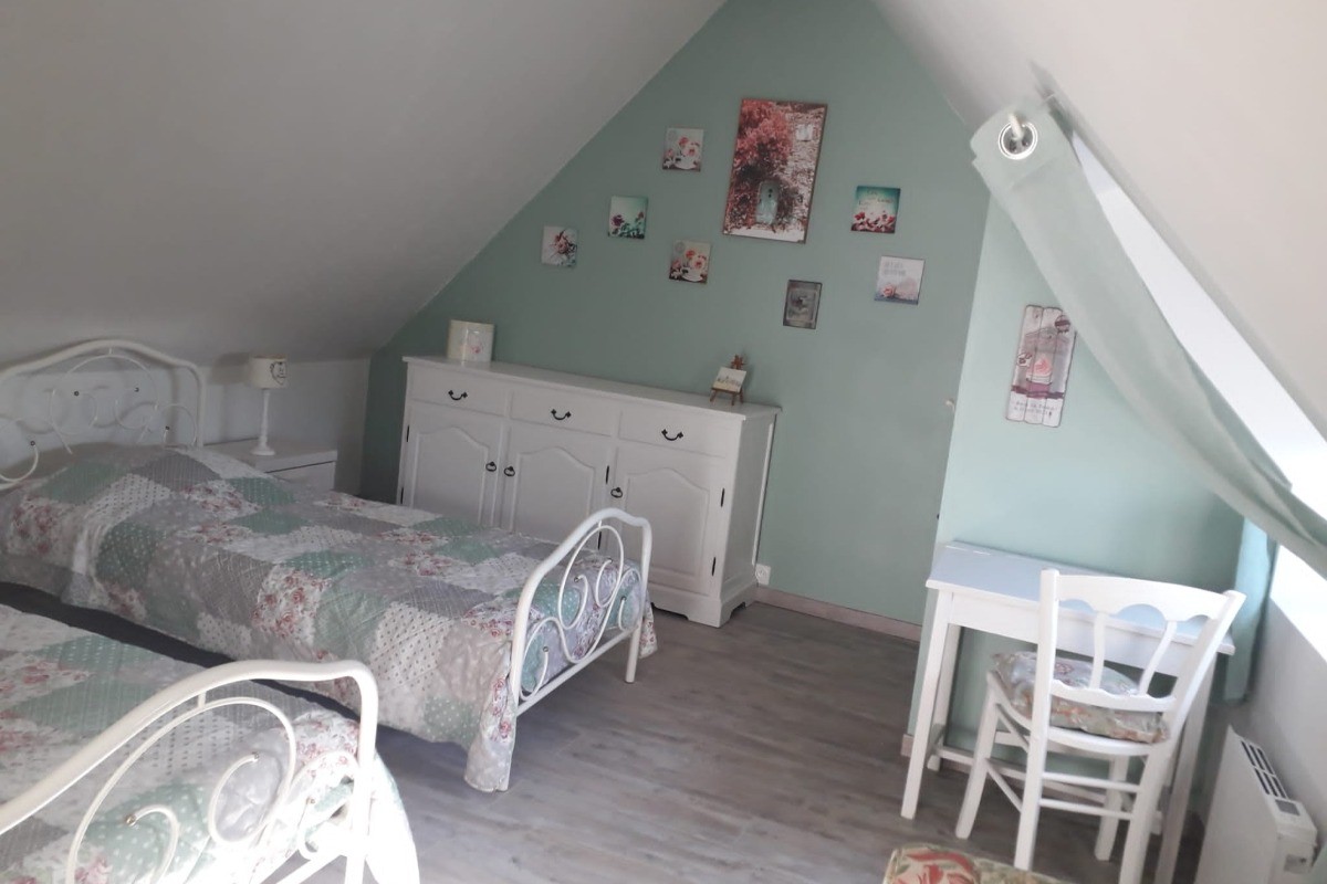 Les jardins de Salinor, location, Planguenoual, chambre