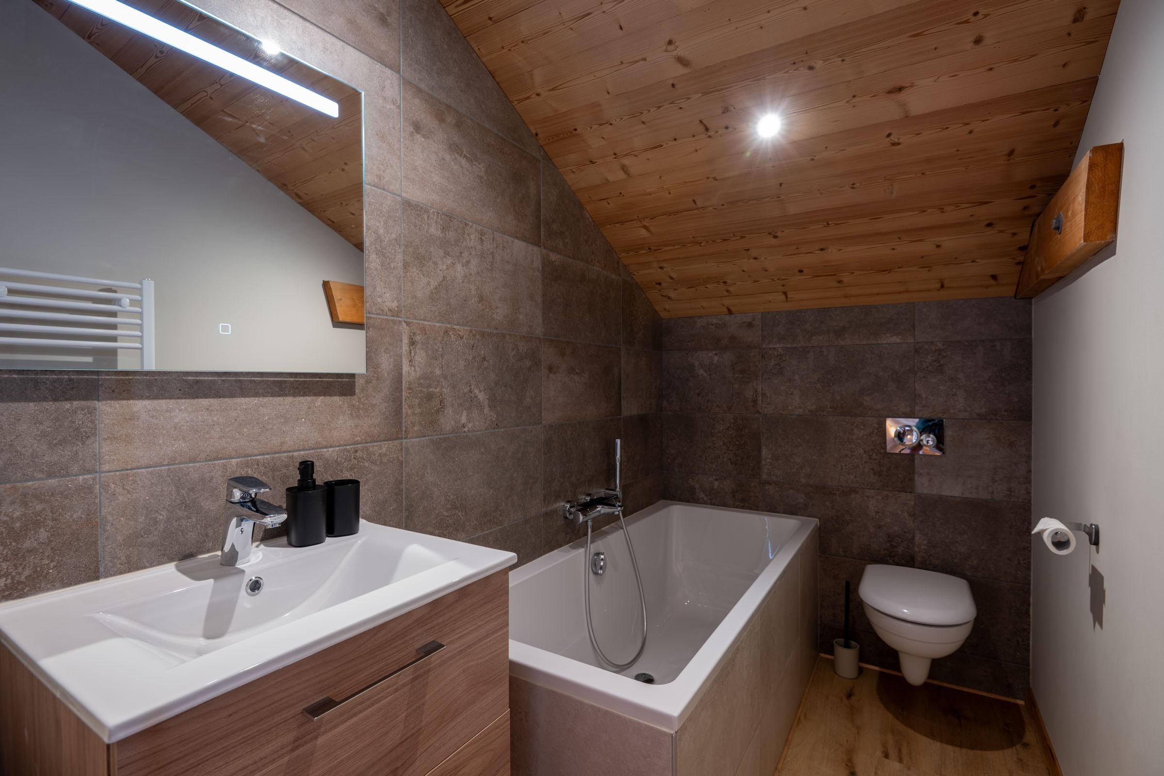 Salle de bain - Chalet Belvédère du Costet