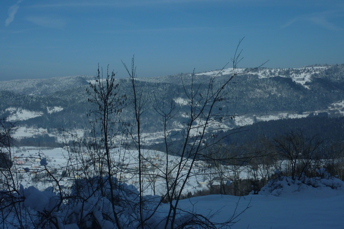 View from the accommodation - Ideal location in the heart of the Parc des Ballons des Vosges