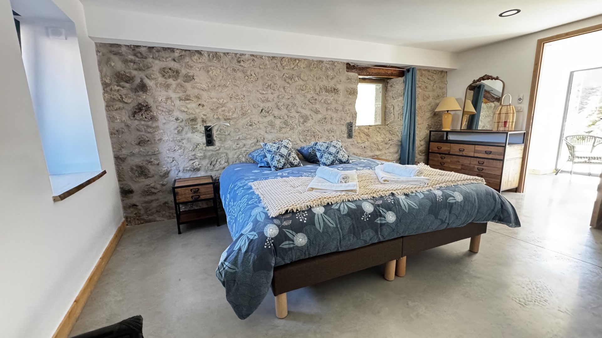 La Grange du Parador Vert, Le Verdier, Saint Victor la Rivière, Chambre