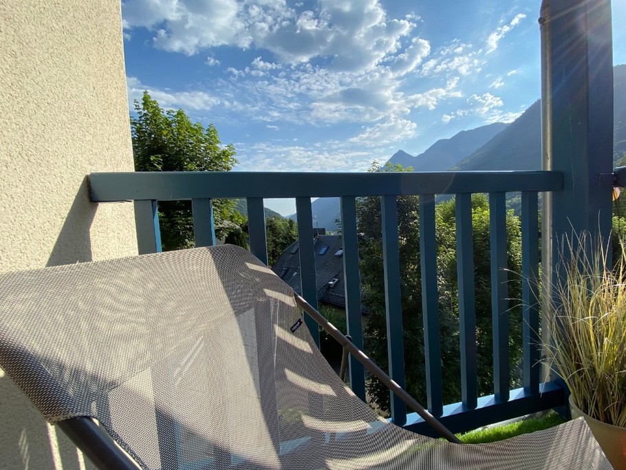 Transat sur terrasse couverte