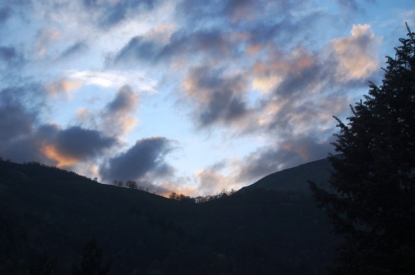 ou de la loggia, pour assister au spectacle de fin de journée d'été...